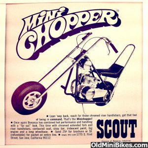 Bonanza Scout Chopper Advertisement