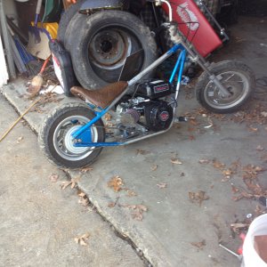Before and after pics of mini chopper