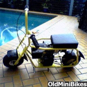 Late 60s Ruttman Minibike