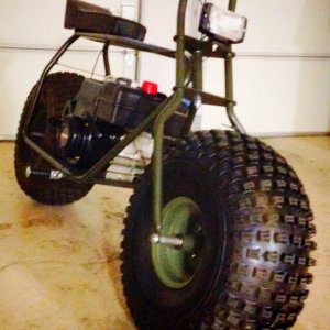 Bad Dog Giant Balloon Tire Minibike