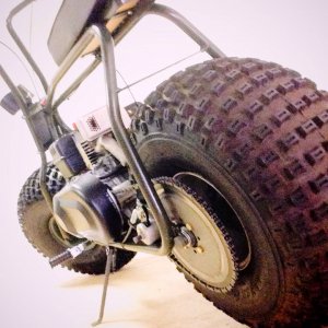 Bad Dog Giant Balloon Tire Minibike