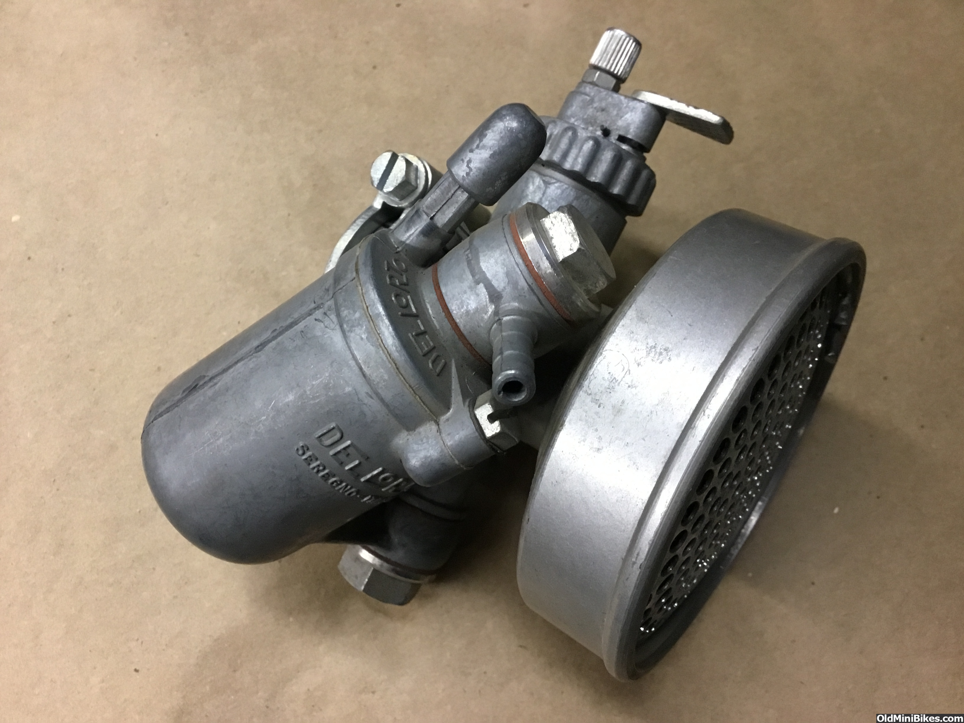 NOS Delorto UA19S and (many) NOS Air Cleaners For Same | OldMiniBikes.com