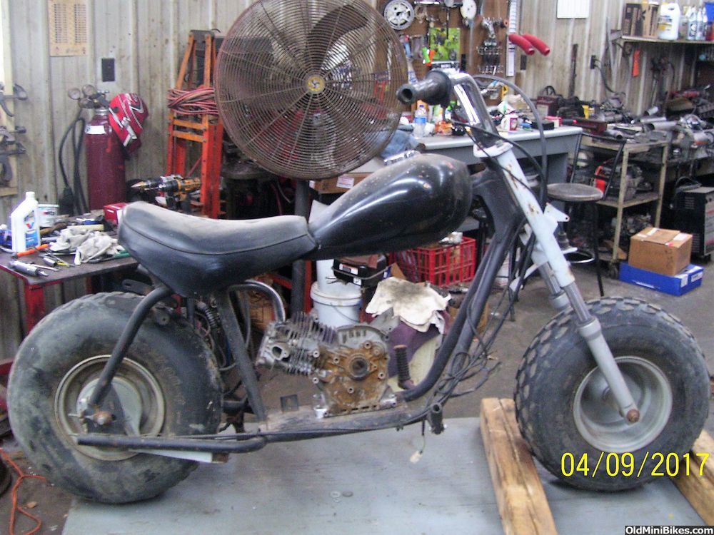 Looking at an older Baja OldMiniBikes